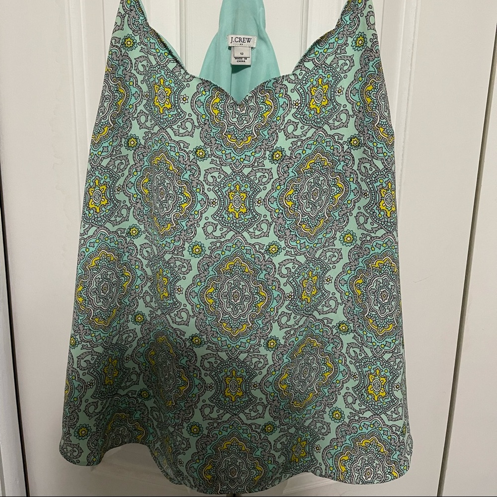 J Crew multi-colored camisole